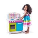 Bucatarie de joaca pentru copii din lemn cu accesorii Julia WoodyLand